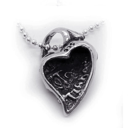 Jokers Love Skull Sterling Silver Pendant
