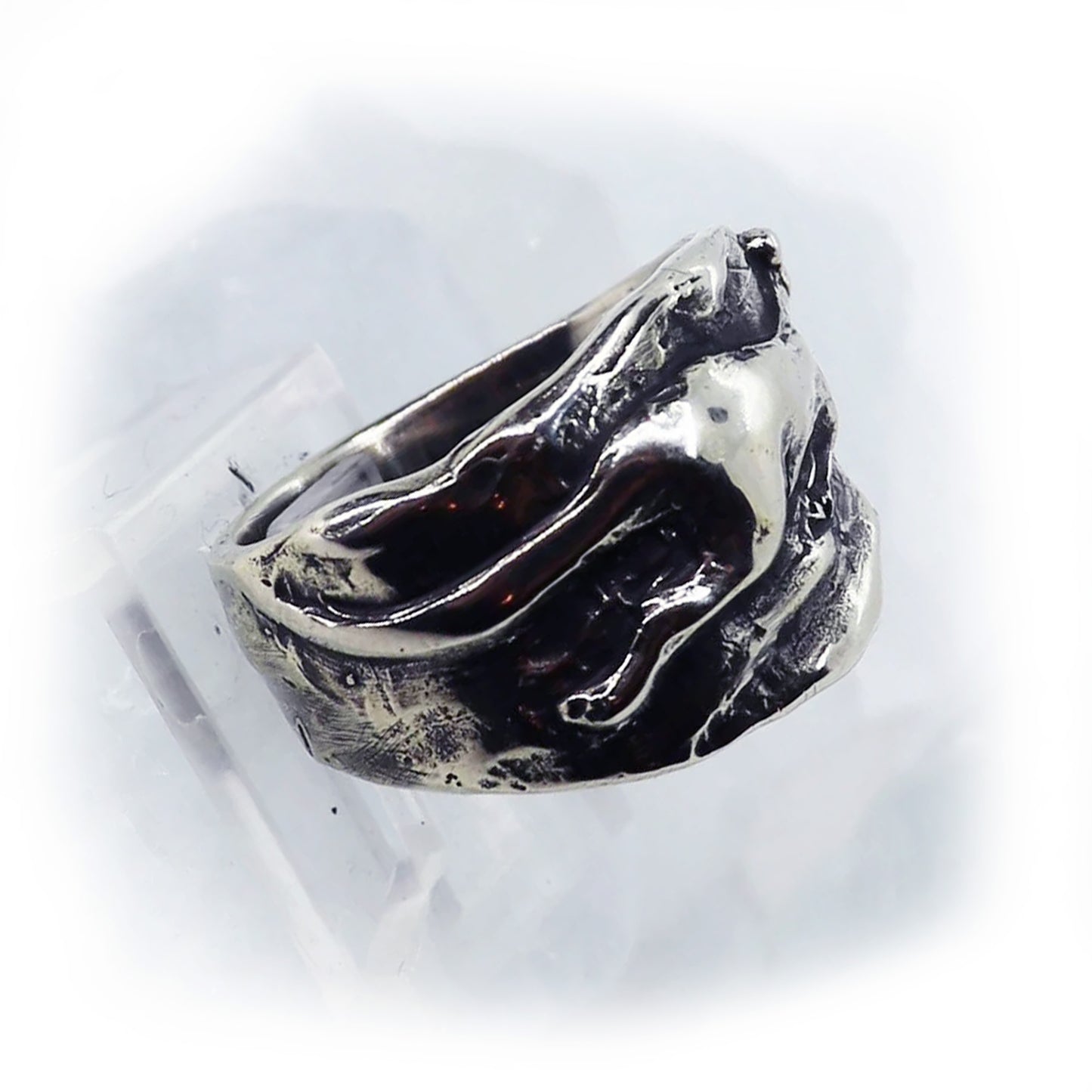 Kangaroo Sterling Silver Ring