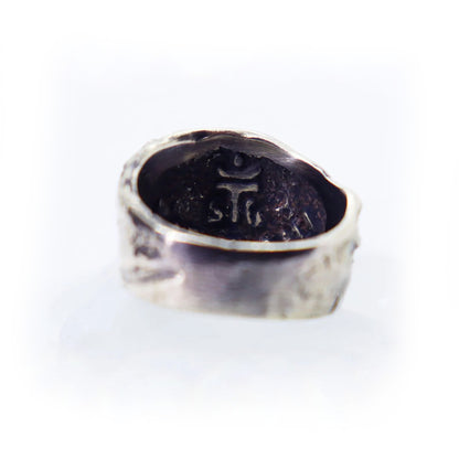 Kangaroo Sterling Silver Ring