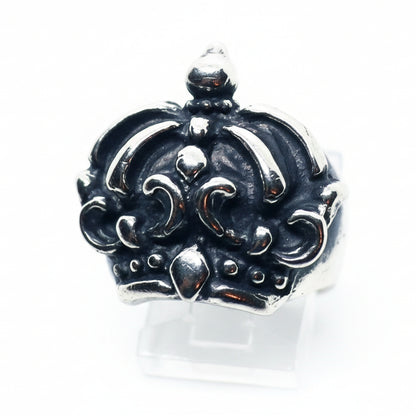 King Crown Sterling Silver Ring