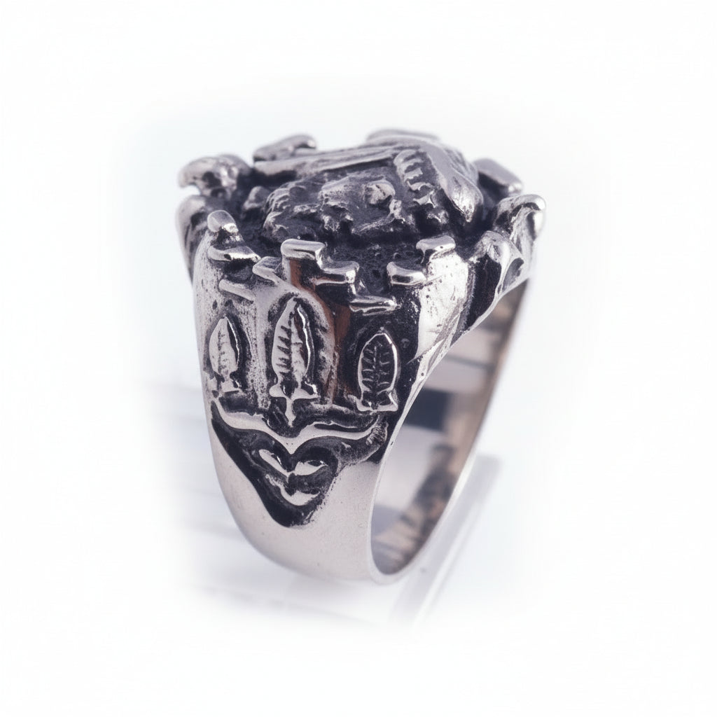 Armenian King Yervand Sterling Silver Ring