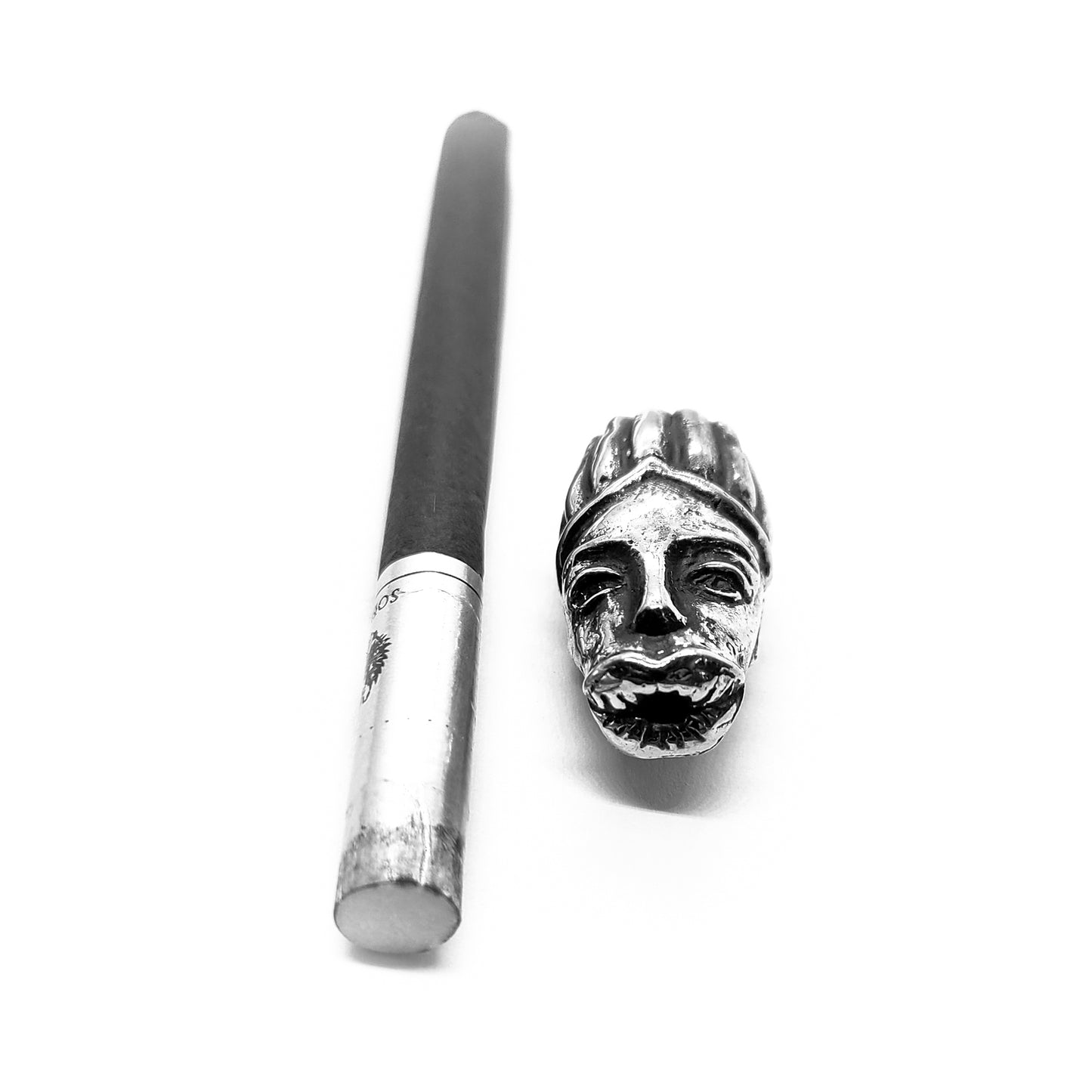 Kissing Lips Sterling Silver Cigarette Pipe