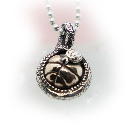 Kobe Bryant Black Mamba 8_24 Sterling Silver and Bronze Pendant V2
