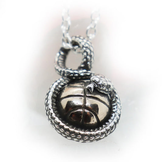 Kobe Bryant Black Mamba 8_24 Sterling Silver and Bronze Pendant V1