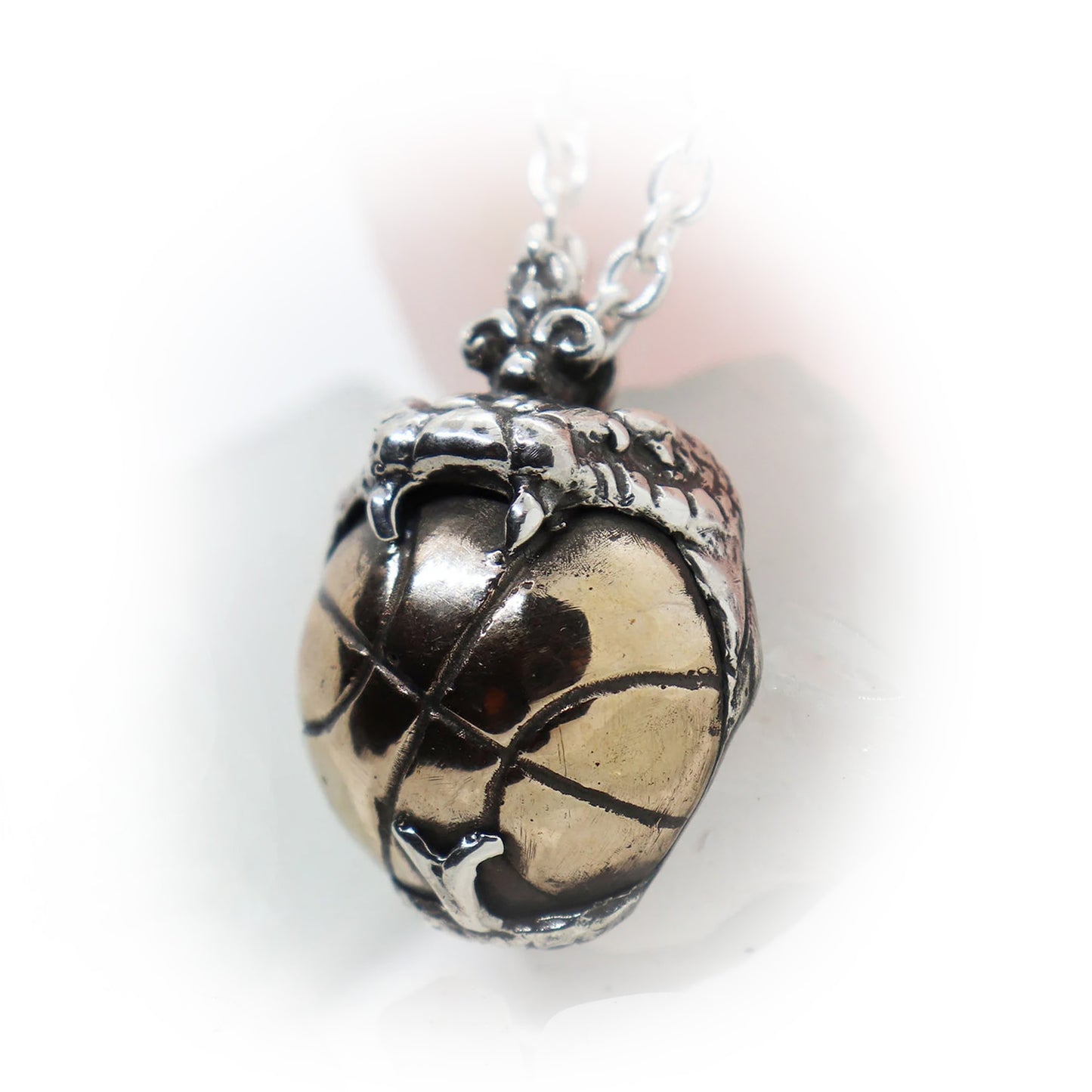 Kobe Bryant Black Mamba Dominate Sterling Silver and Bronze Pendant