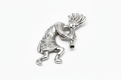 Kokopelli Sterling Silver Pendant