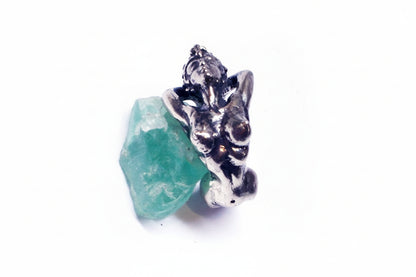Lady Body Sterling Silver Ring