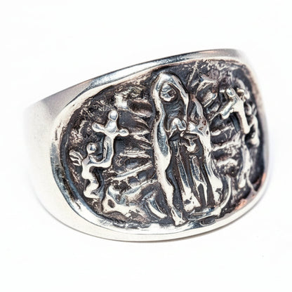 Lady of Guadalupe Sterling Silver Ring