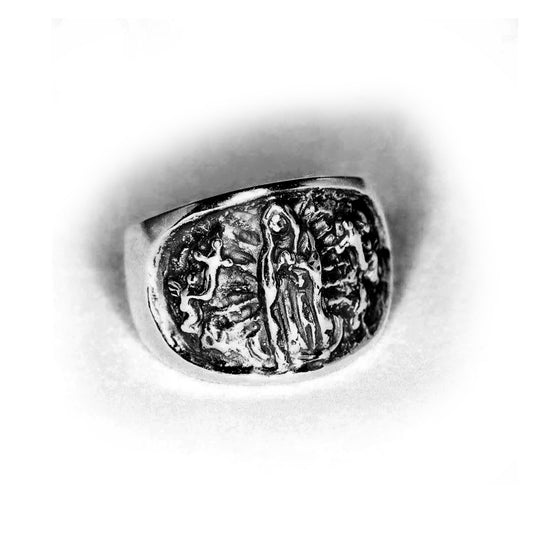 Lady of Guadalupe Sterling Silver Ring