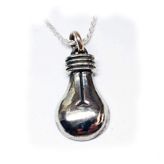 Lamp (Lady Body) Sterling Silver Pendant