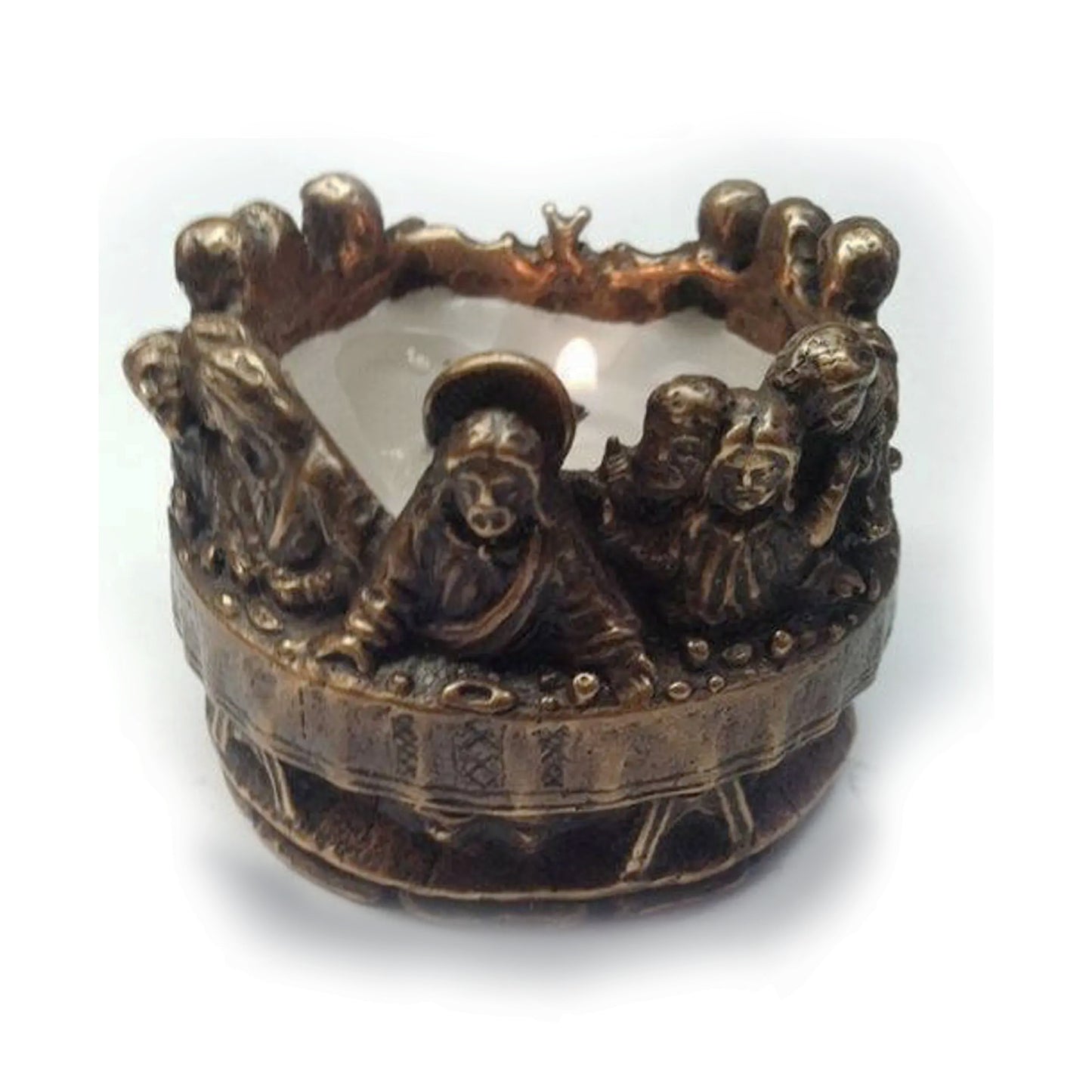 The Last Supper Bronze Candle V1 small