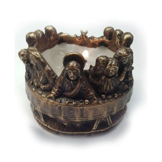The Last Supper Bronze Candle V1 small