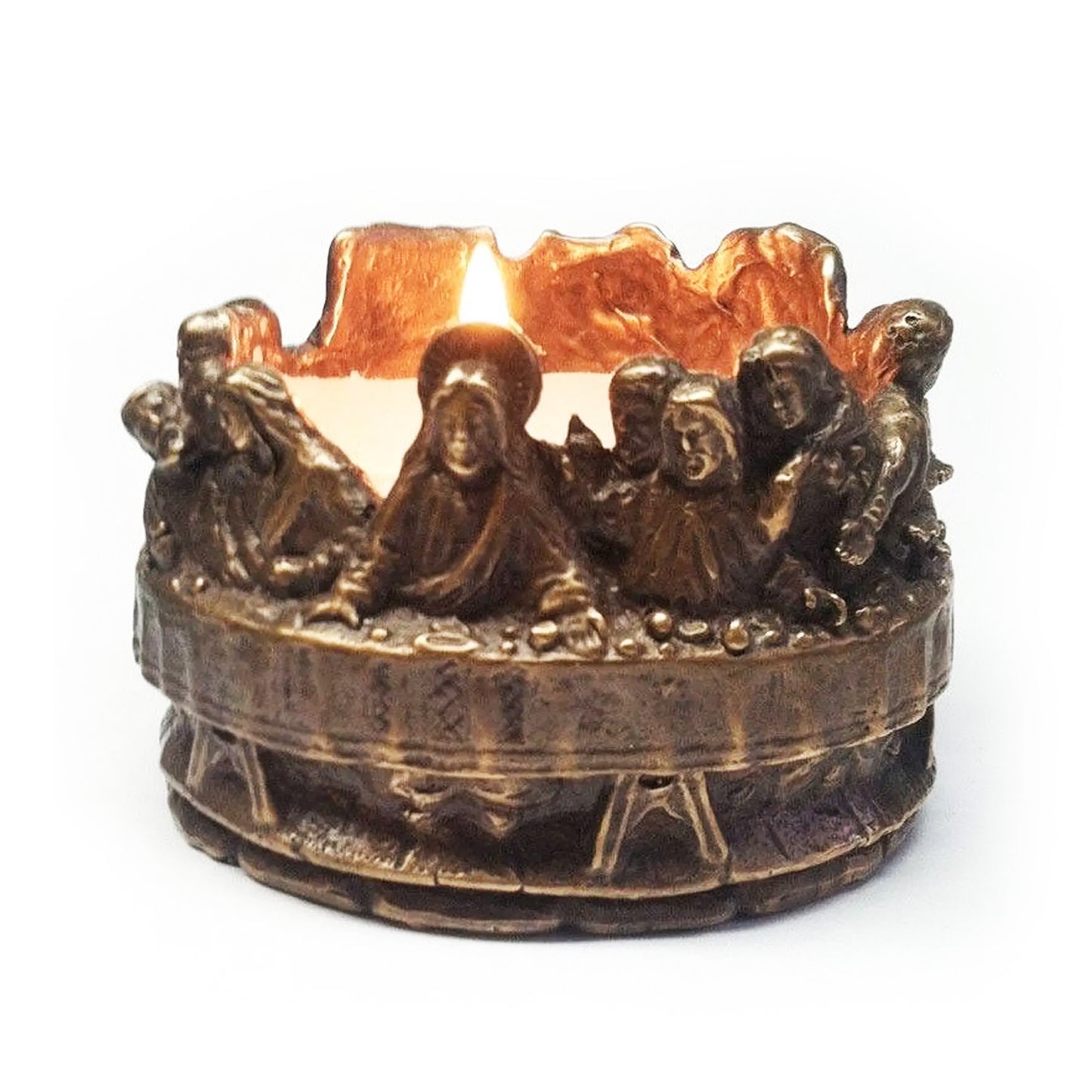The Last Supper Bronze Candle V2 Big