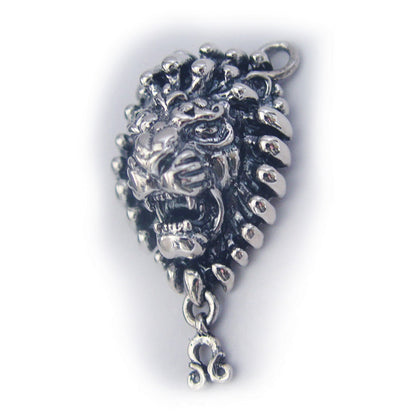 Leo "July 23 - August 22" Sterling Silver Pendant or Necklace