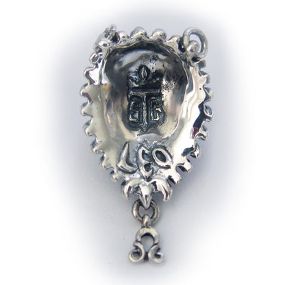 Leo "July 23 - August 22" Sterling Silver Pendant or Necklace