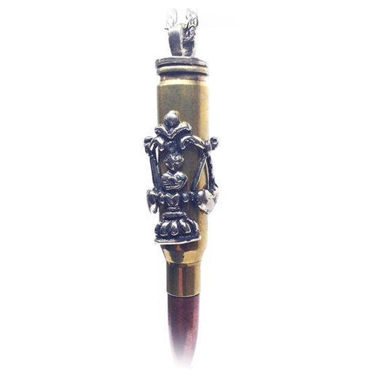 Libra Zodiac Love Bullet Silver Pendant