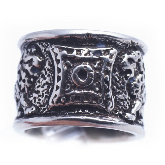 Lions Erebuni Sterling Silver Ring V2
