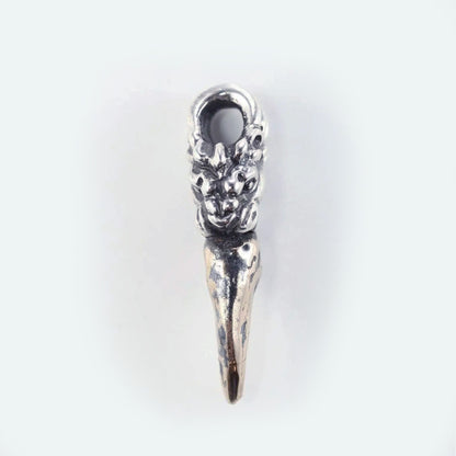 Lion Fang Sterling Silver Pendant