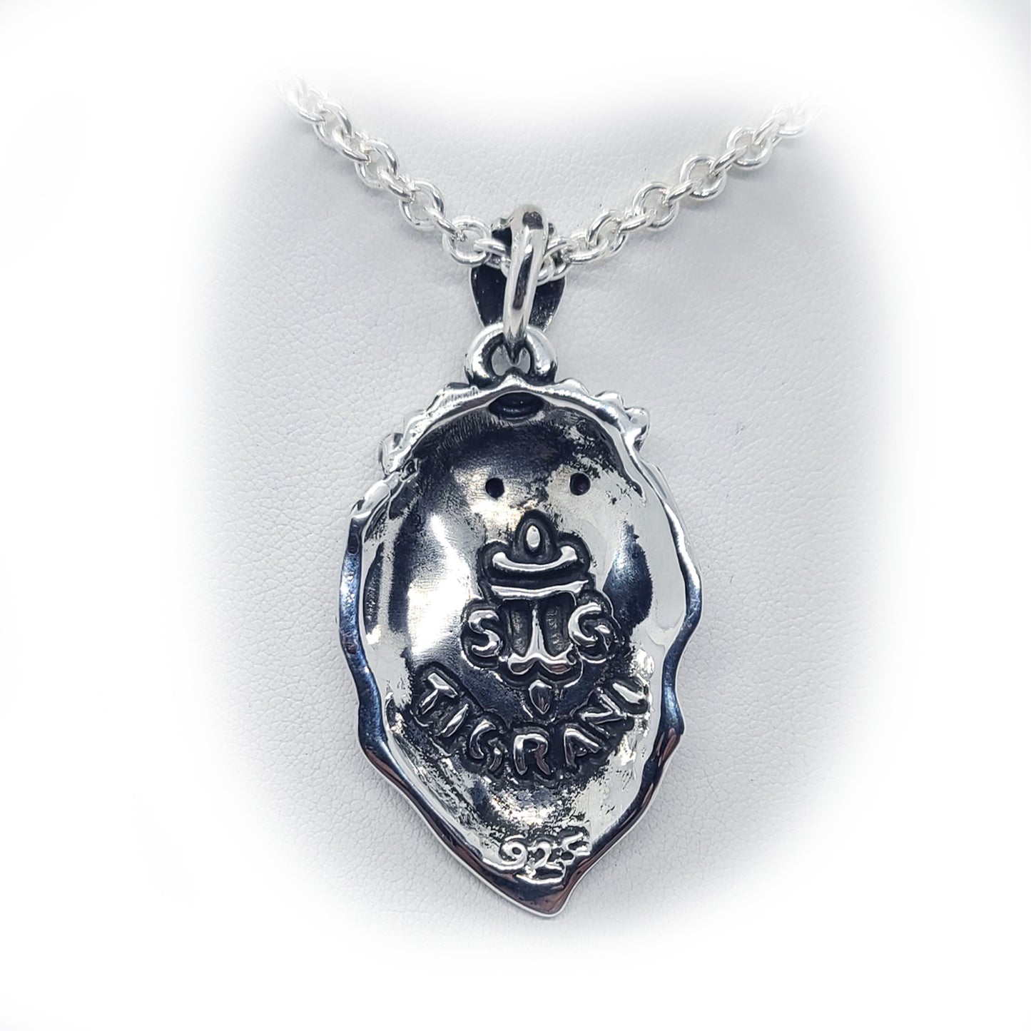 Lion MGM Sterling Silver Pendant V3