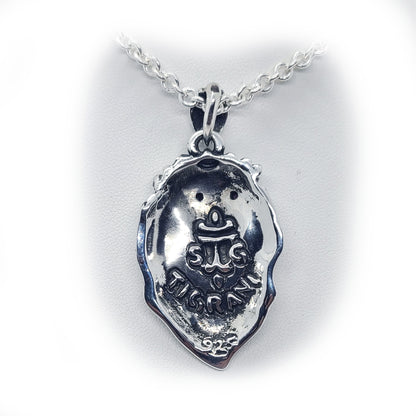 Lion MGM Sterling Silver Pendant V3