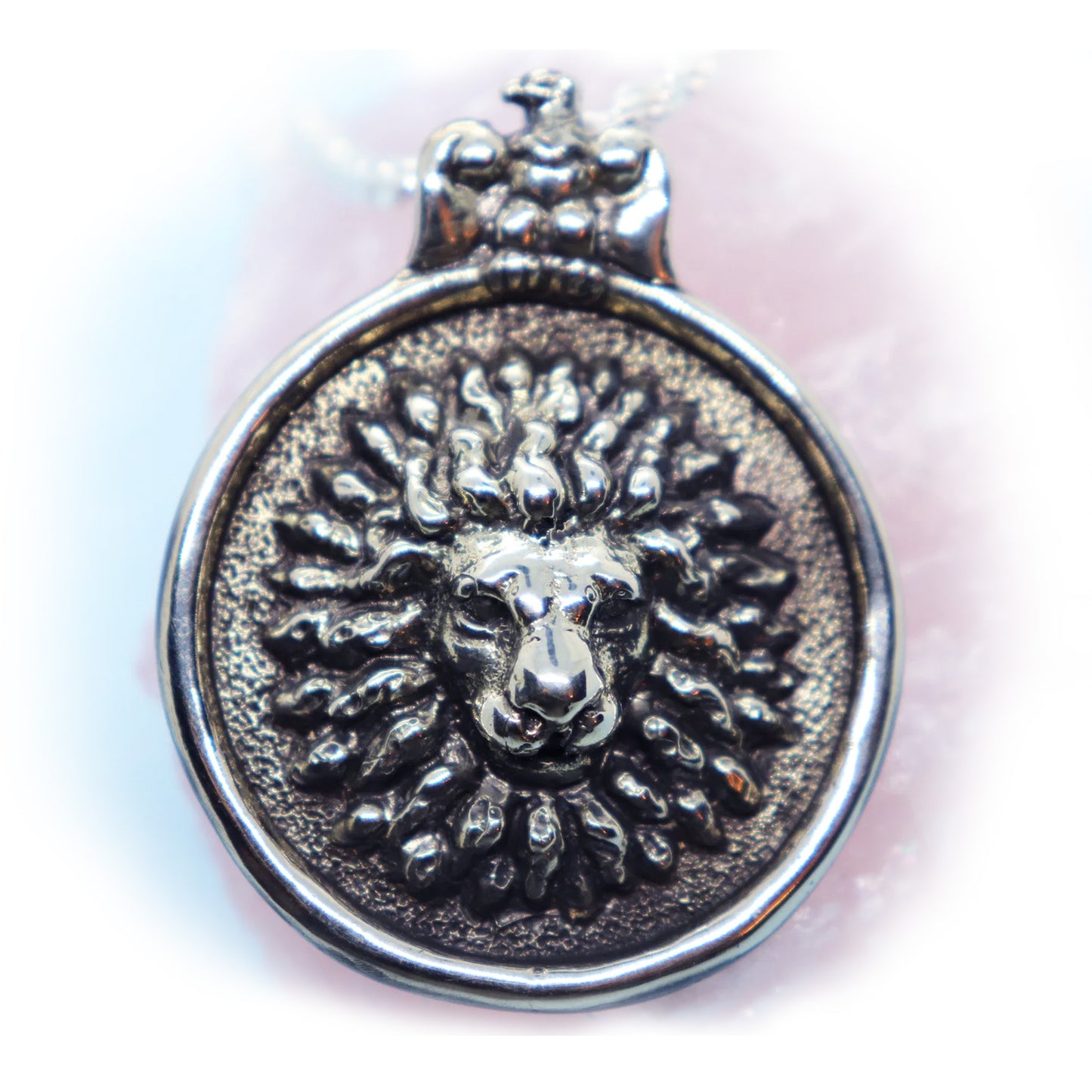 Lion Sterling Silver Pendant
