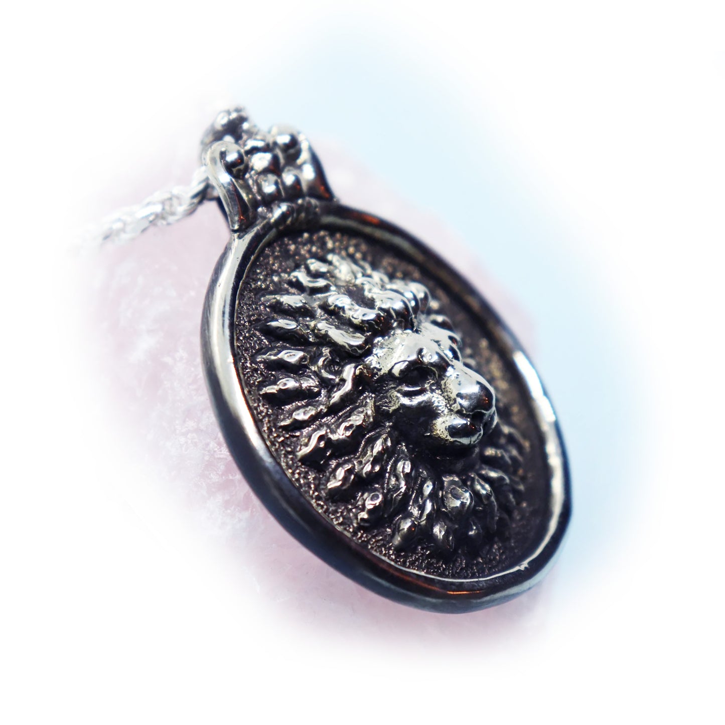 Lion Sterling Silver Pendant