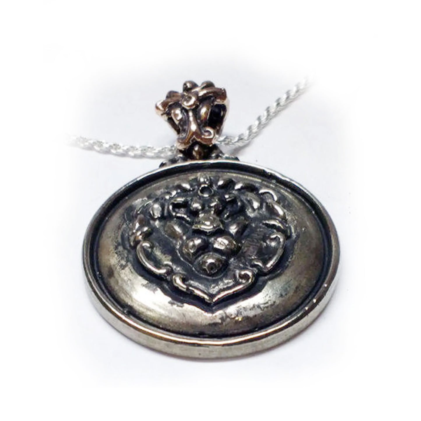 Lion Sterling Silver Pendant V1