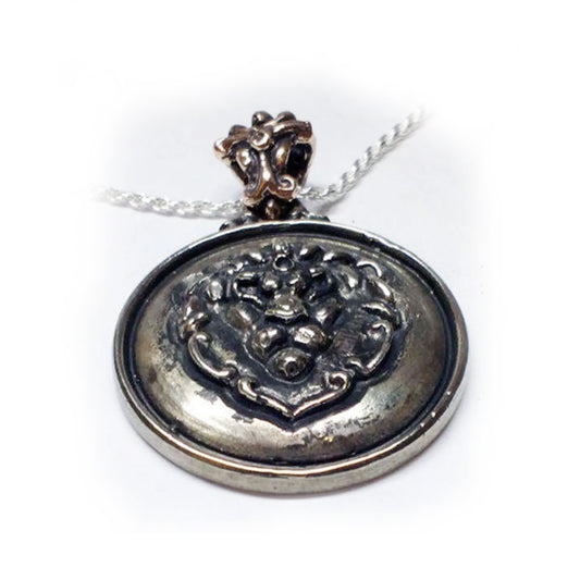 Lion Sterling Silver Pendant V1