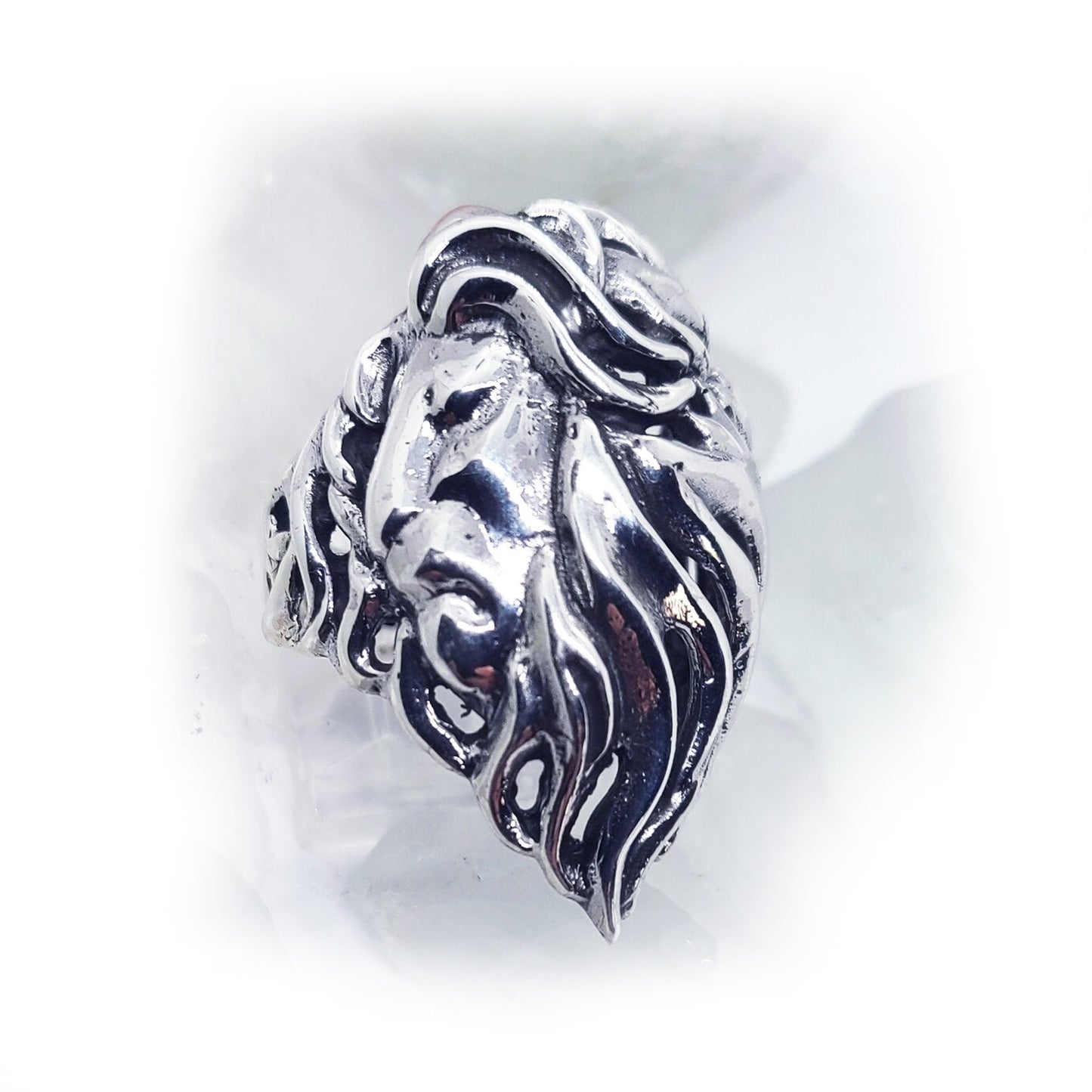 Lion Sterling Silver Ring