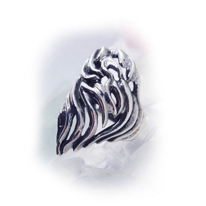 Lion Sterling Silver Ring