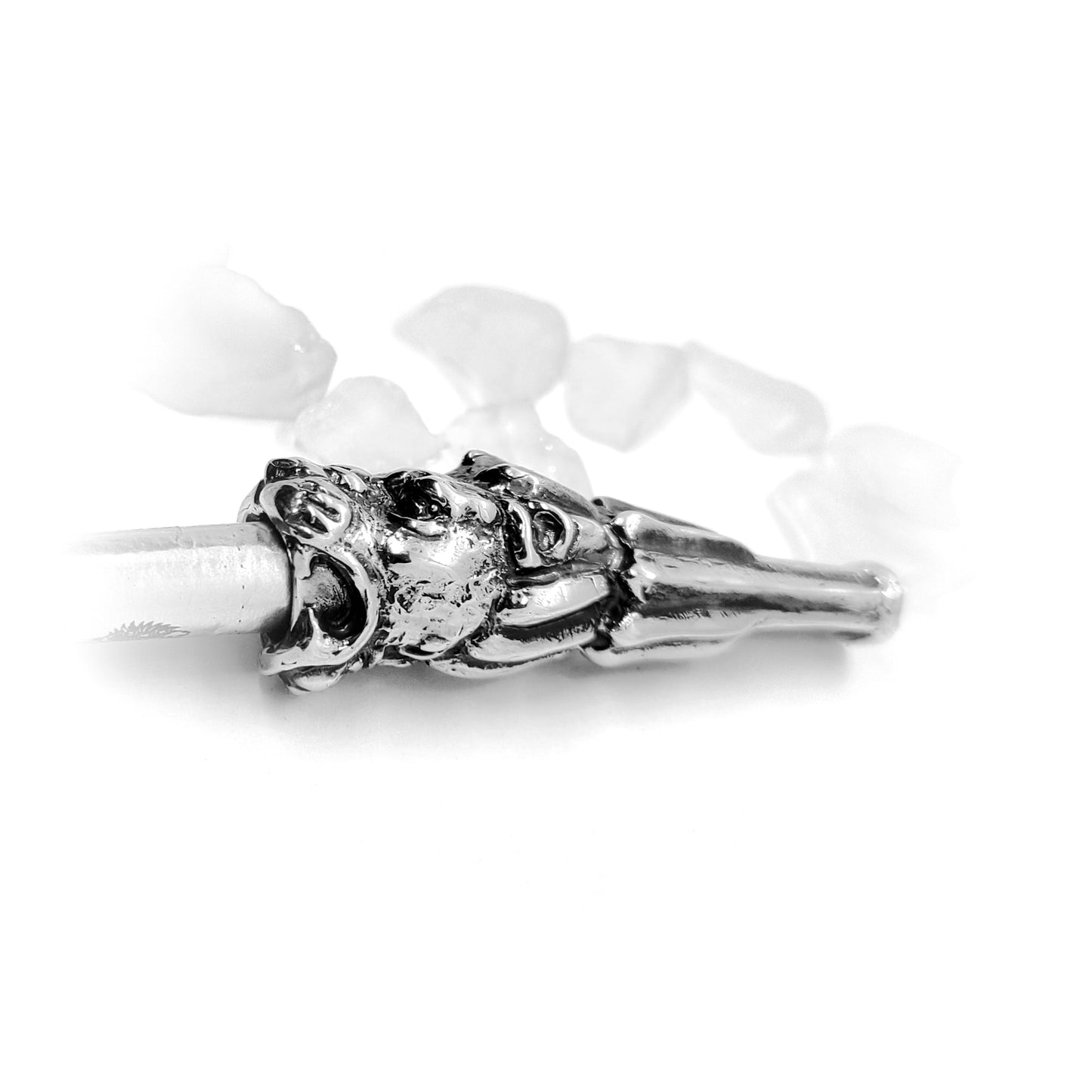 Lion Head Sterling Silver Cigarette Pipe