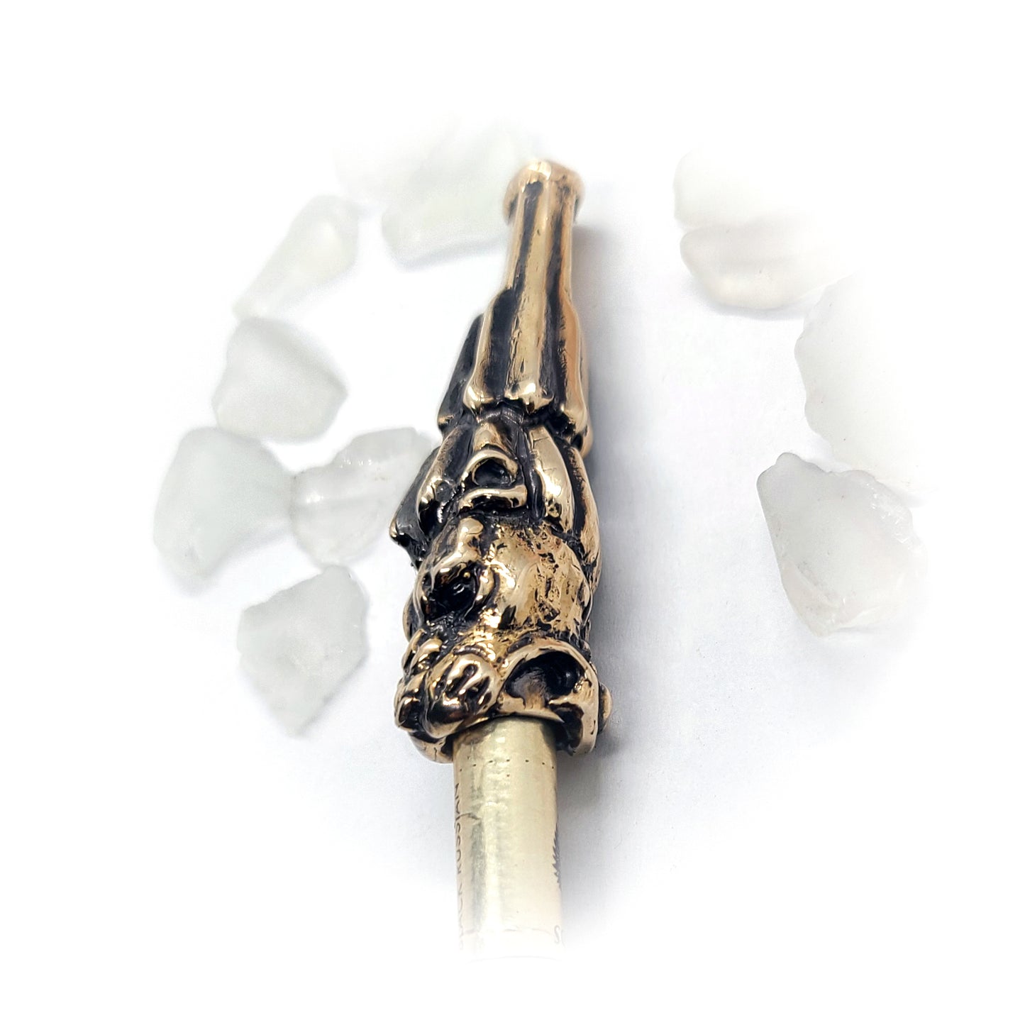 Lion Head Sterling Silver Cigarette Pipe