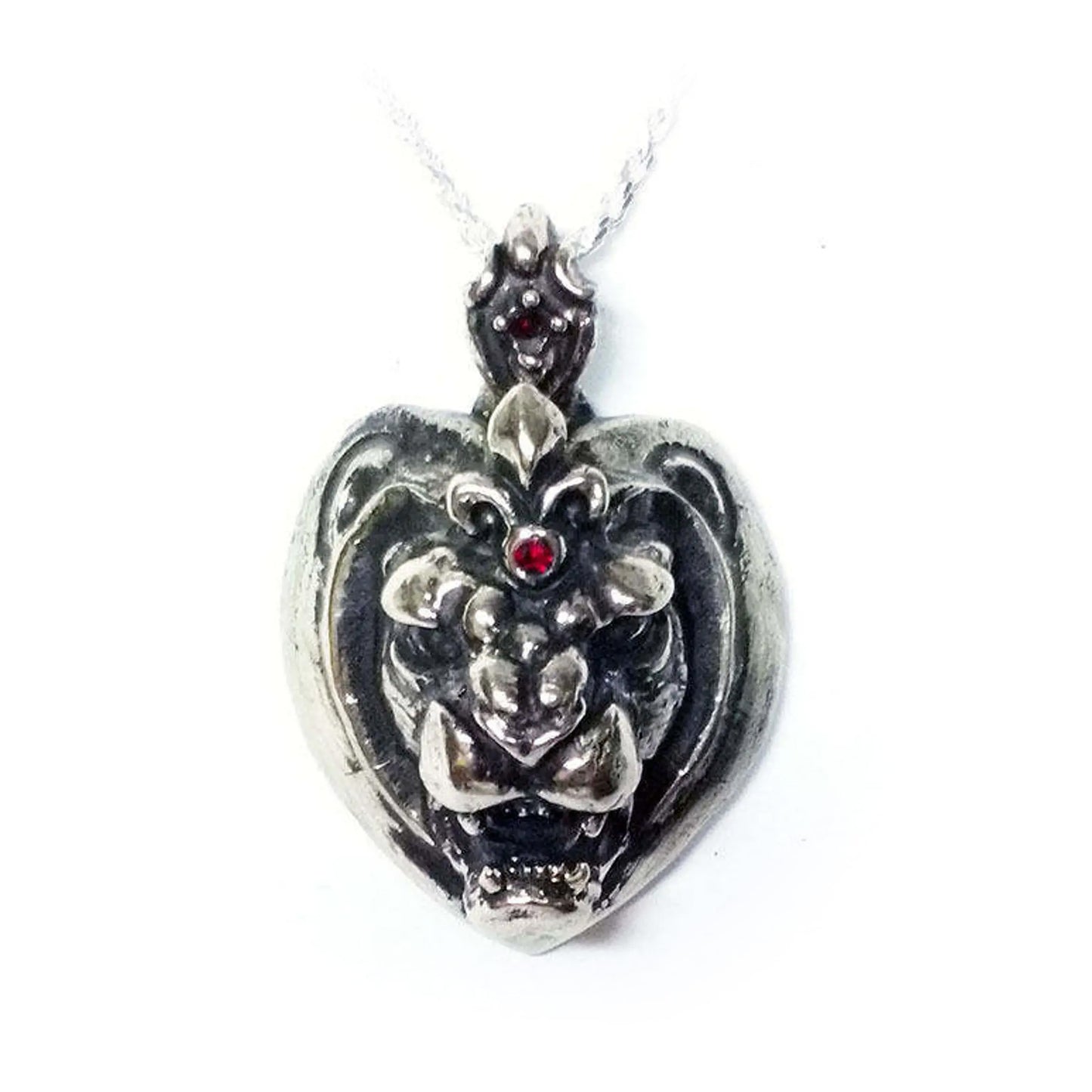 Lion heart sterling Silver Pendant