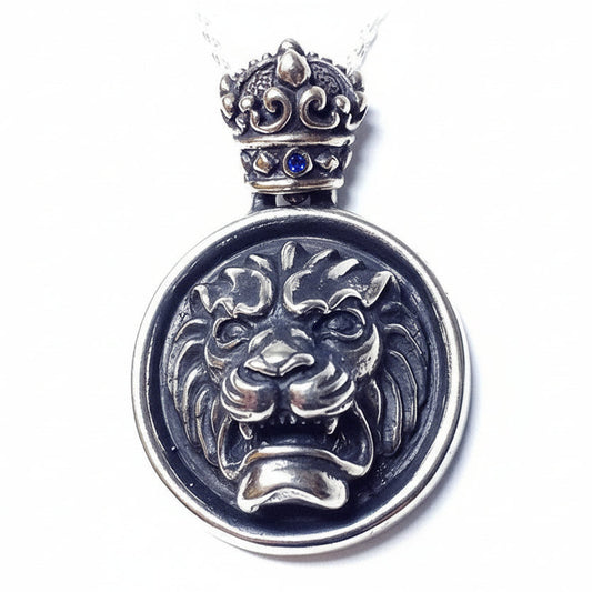 Lion king sterling Silver Pendant