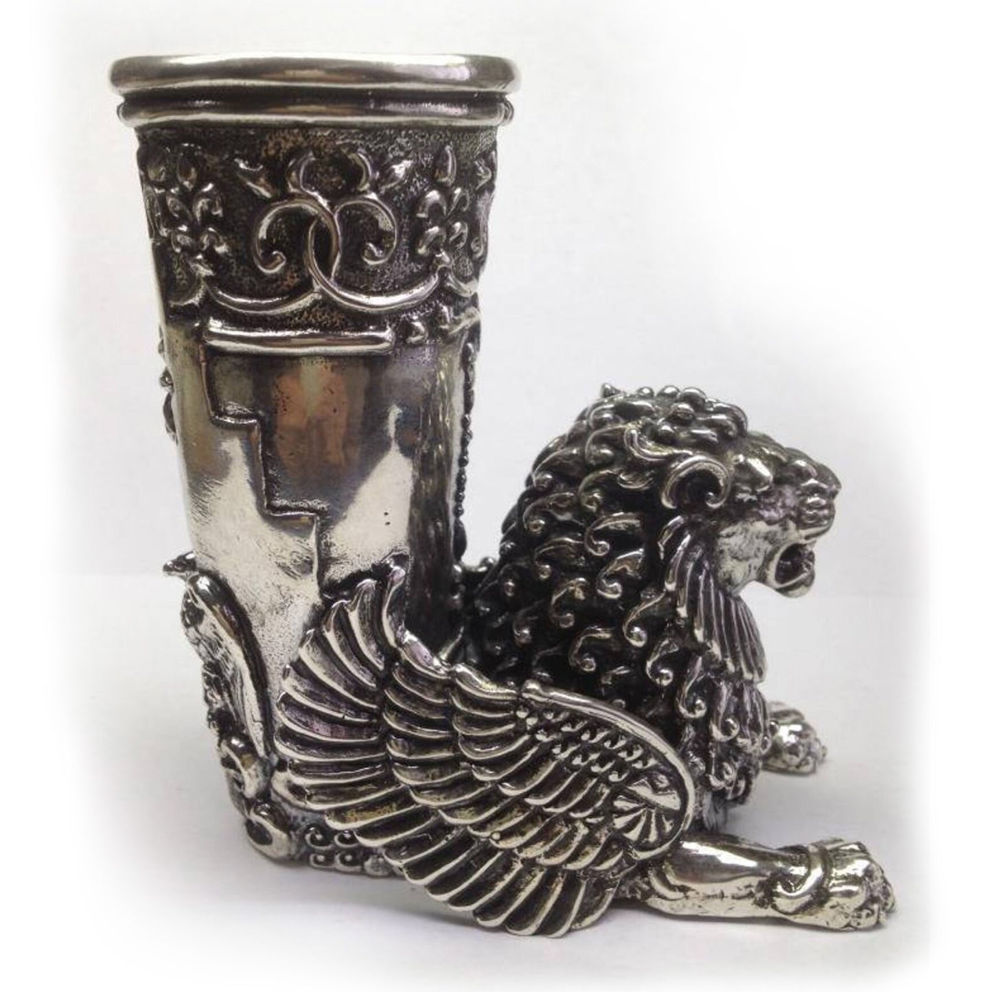 Lion Sterling Silver Shot Cup