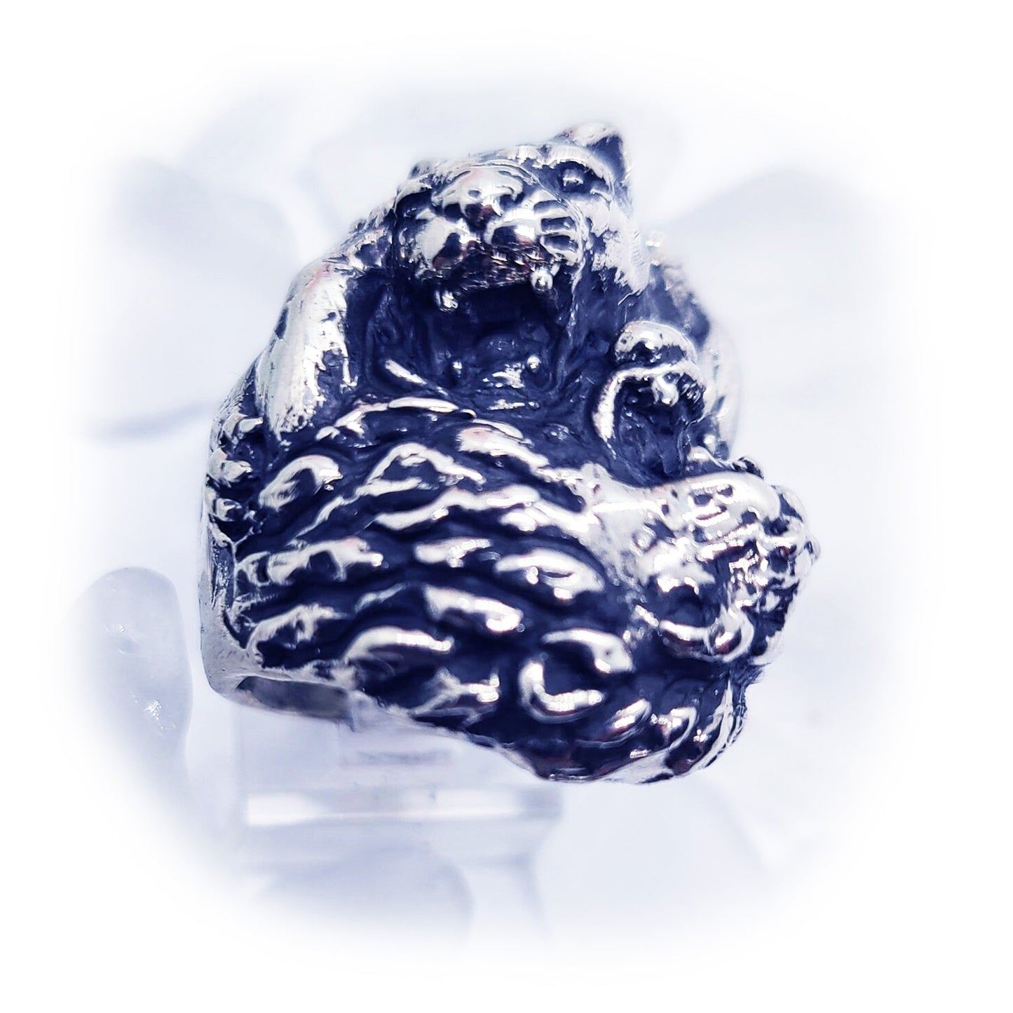 Lions Love Sterling Silver Ring