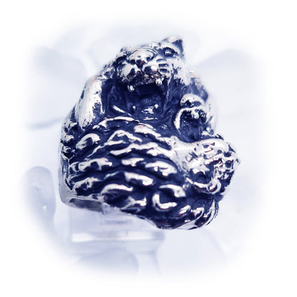 Lions Love Sterling Silver Ring
