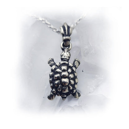 Little Turtle Sterling Silver Pendant