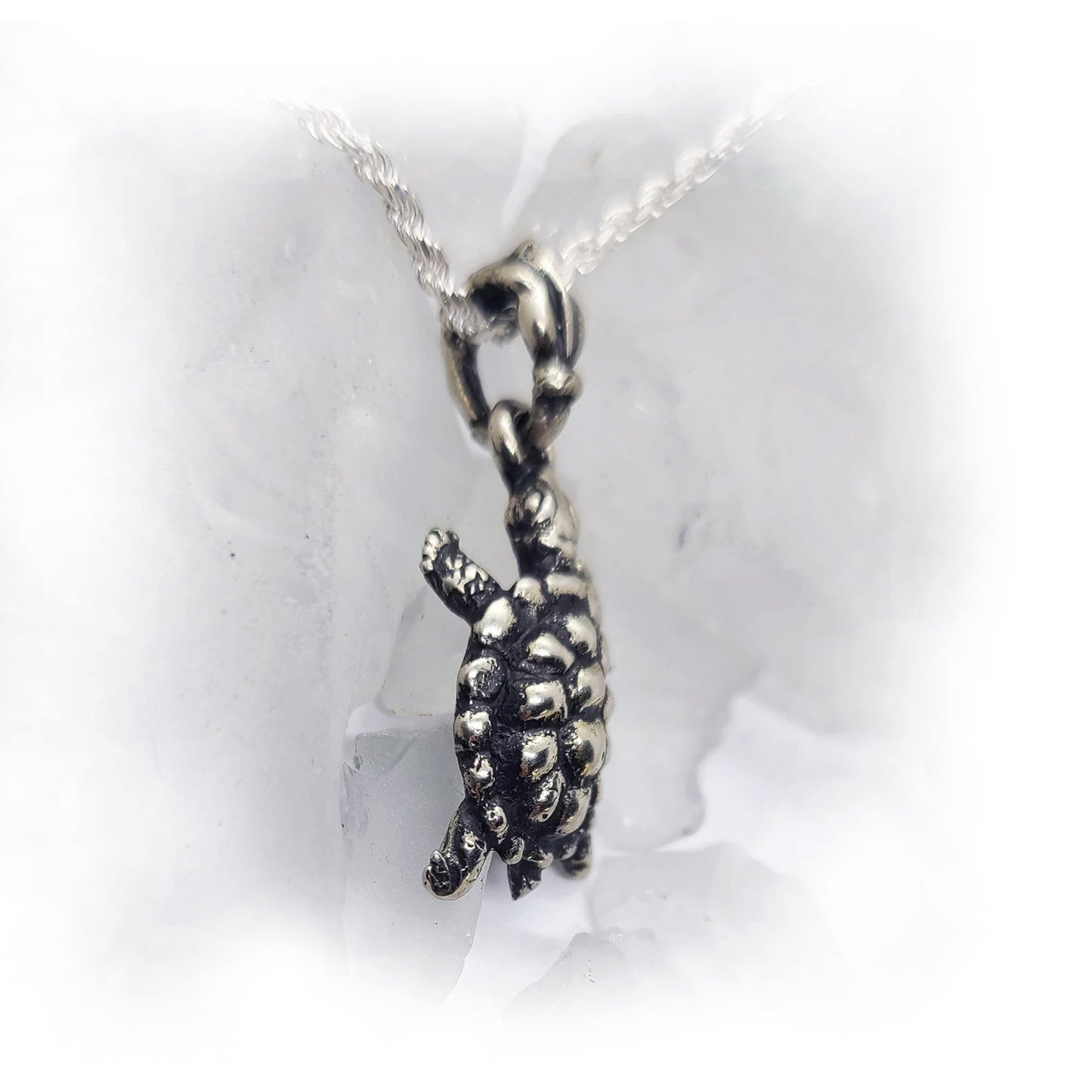 Little Turtle Sterling Silver Pendant