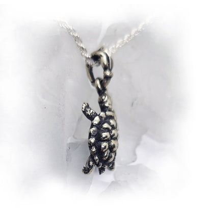 Little Turtle Sterling Silver Pendant