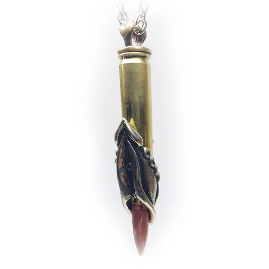 Pupussy Love Bullet Silver Pendant