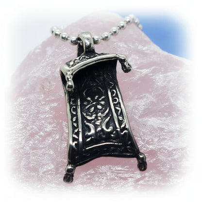 Magic Flying Carpet Sterling Silver Pendant