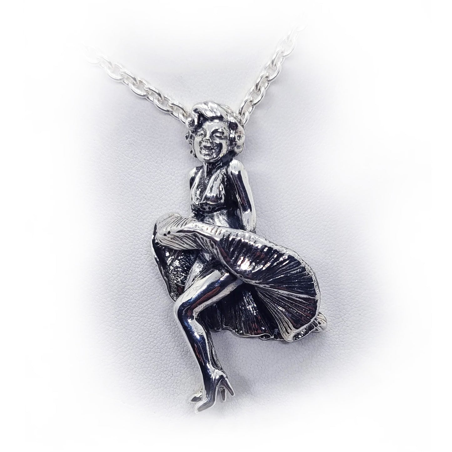 Merlin Monroe Sterling Silver Pendant