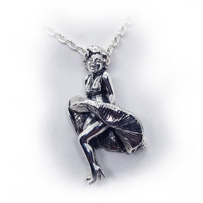 Merlin Monroe Sterling Silver Pendant
