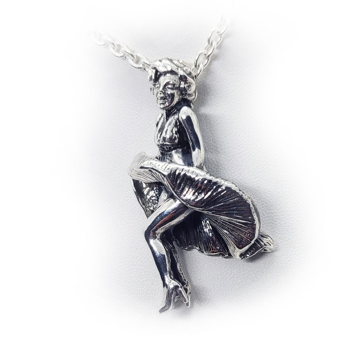 Merlin Monroe Sterling Silver Pendant
