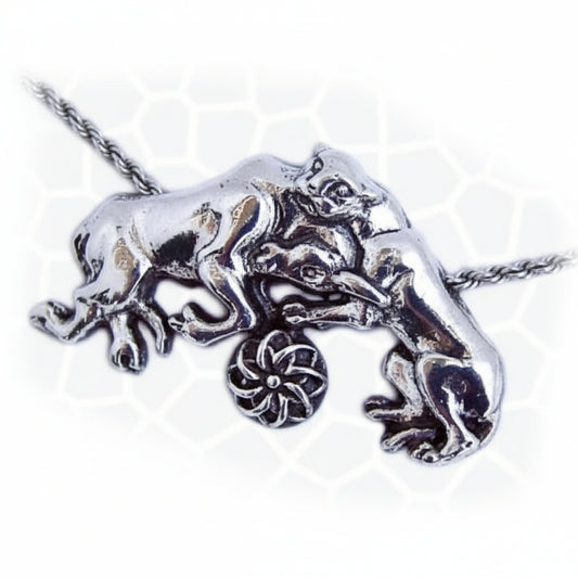 Family of Armenian Kingdom Marzpetuni Sterling Silver Pendant