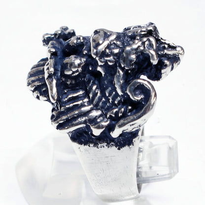 Masons sterling Silver Ring