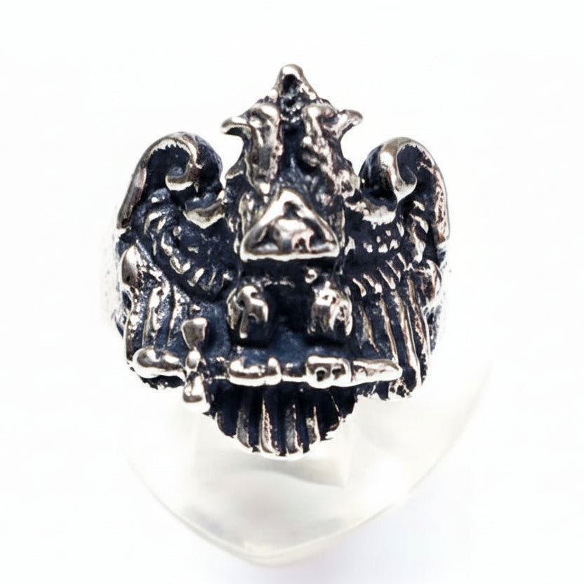 Masons sterling Silver Ring