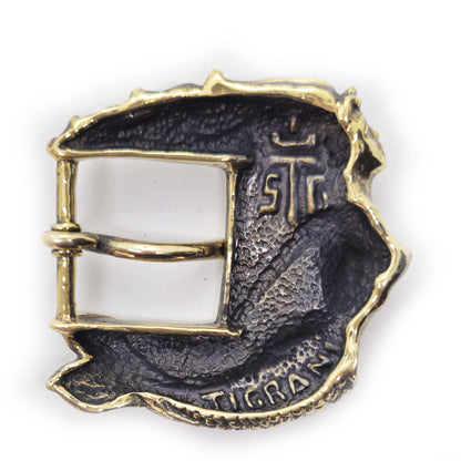Mermaid Brass Belt Buckle
