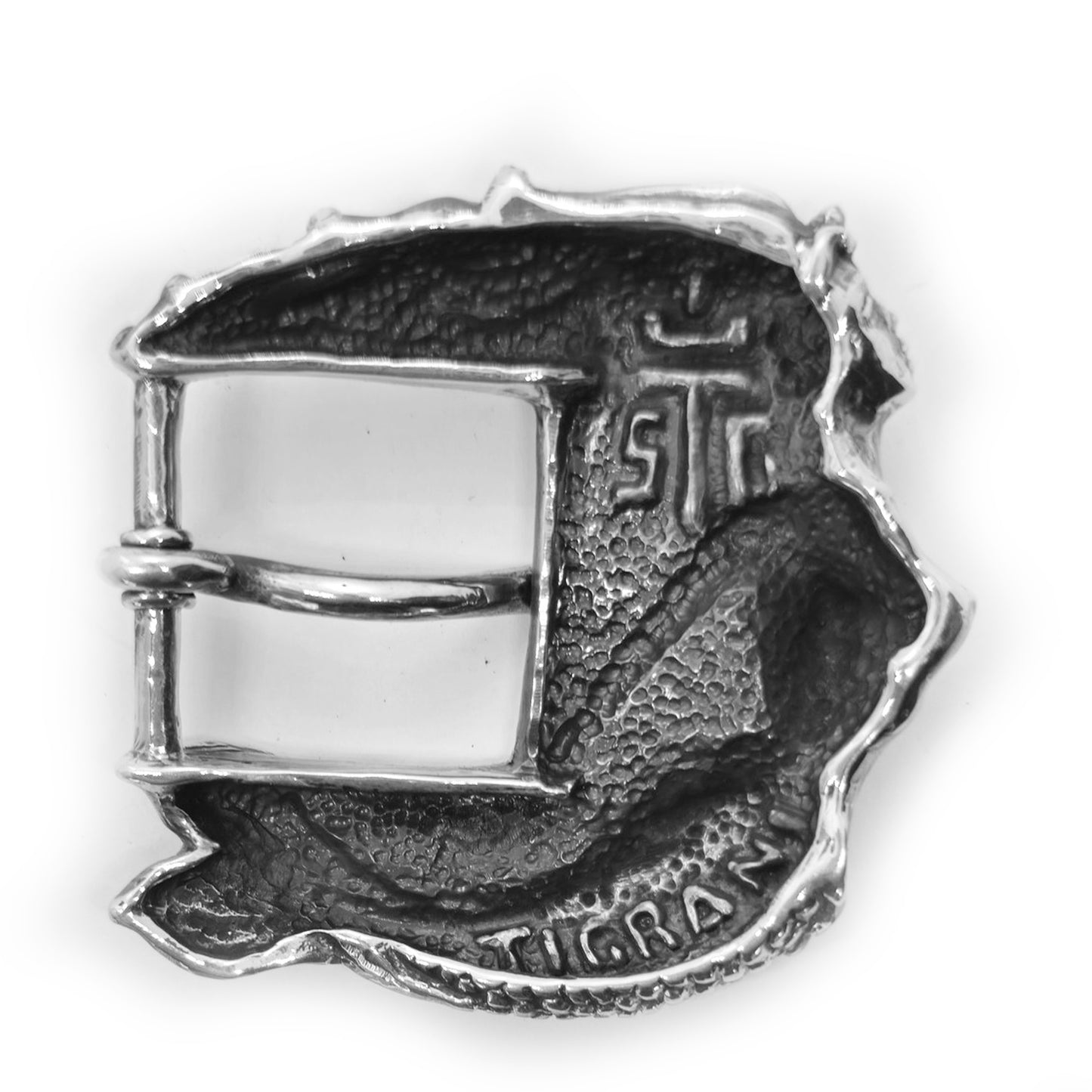Mermaid Sterling Silver Belt Buckle